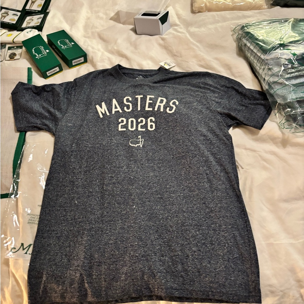 Masters 2026 Navy Graphic T‑Shirt